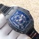 2017 Copy Richard Mille RM 052 Watch SS Black Case Skull face rubber (3)_th.JPG